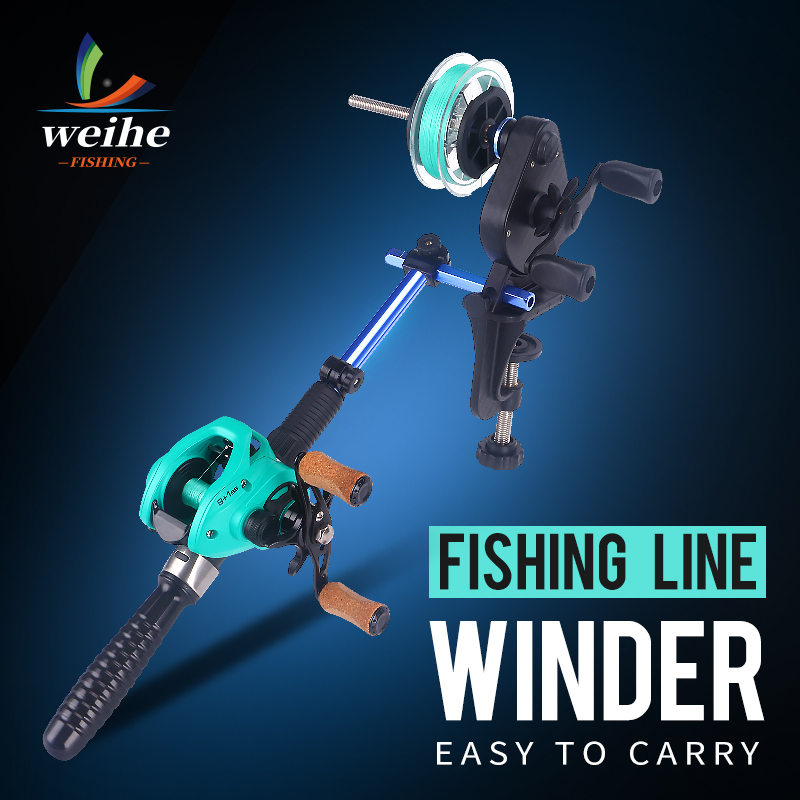 Fishing Line Spool - WEIHE 1 adet Çift Makaralı Misina