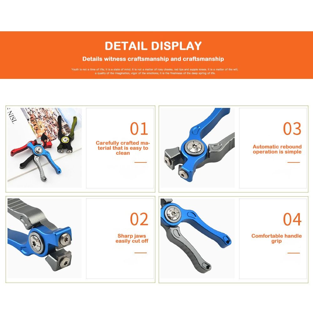 Alüminyum Alaşımlı balıkçılık  - Fishing Line Cutter incelemesi ve fiyatı